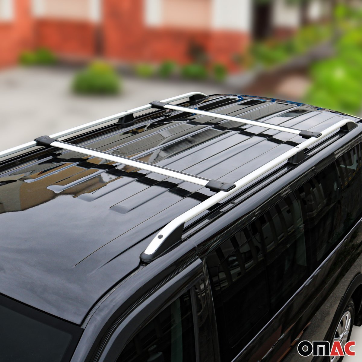 Ford Connect Roof Rack Cross Bars - Omac - Elegance V1 - Gray - '14-'21
